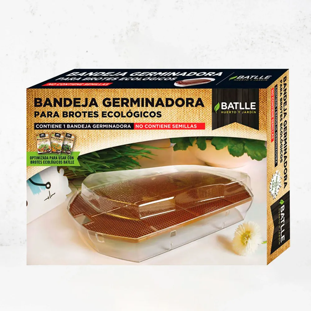 Bandeja Germinadora para Brotes Ecológicos con Crecimiento Acelerado