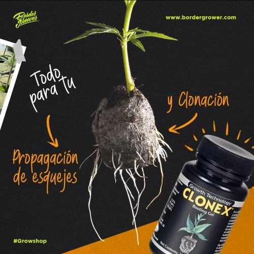 Clonex Rooting Gel 100 mL | HDI - Hormona Enraizadora Para Clones Y Esquejes | Temporizador Programable |