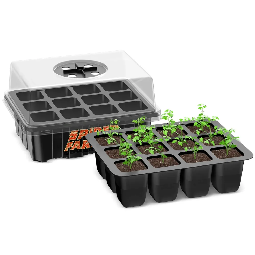 Premium de Jardinerí Spider Farmer | Seed Starting Trays - Bandejas de germinación reutilizables para cultivo indoor