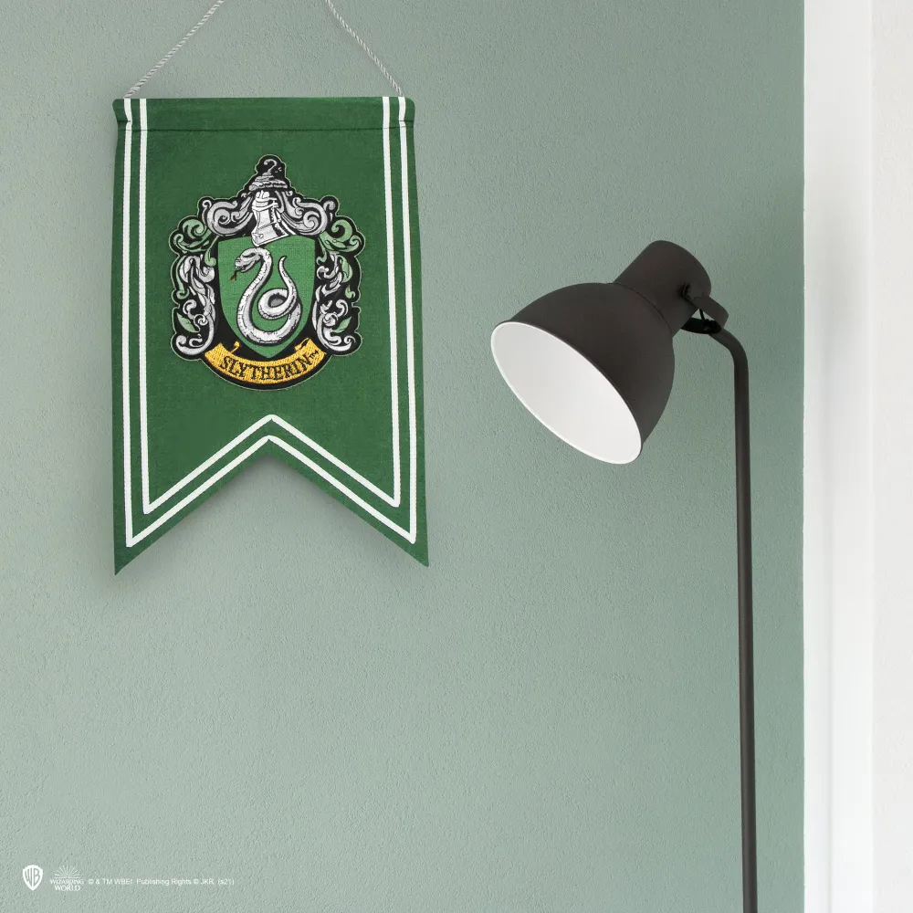 Diseño Personalizado Estandarte de pared de Slytherin