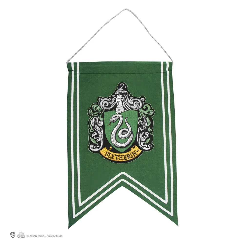 Diseño Personalizado Estandarte de pared de Slytherin