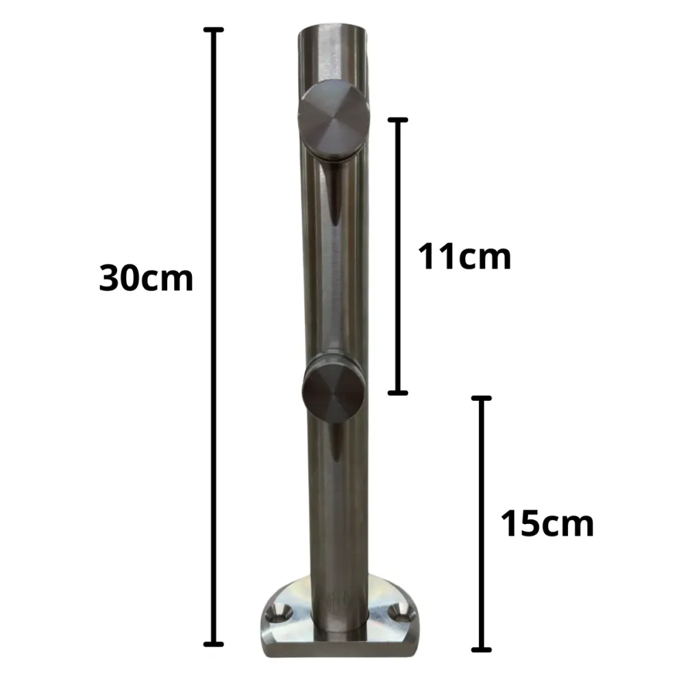 Motosierra de Mano Portátil Postes Desfasado 30cm Herralum De Acero Inoxidable Para Barandal Satin