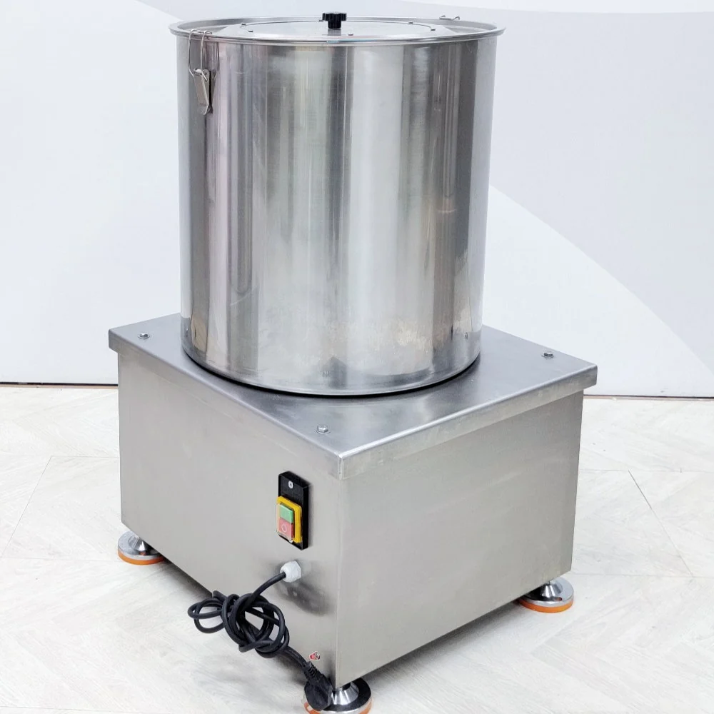 Deshidratadora centrifuga para vegetales industrial #40 r1.2m separador de aceite para papas fritas extraccion de agua par...