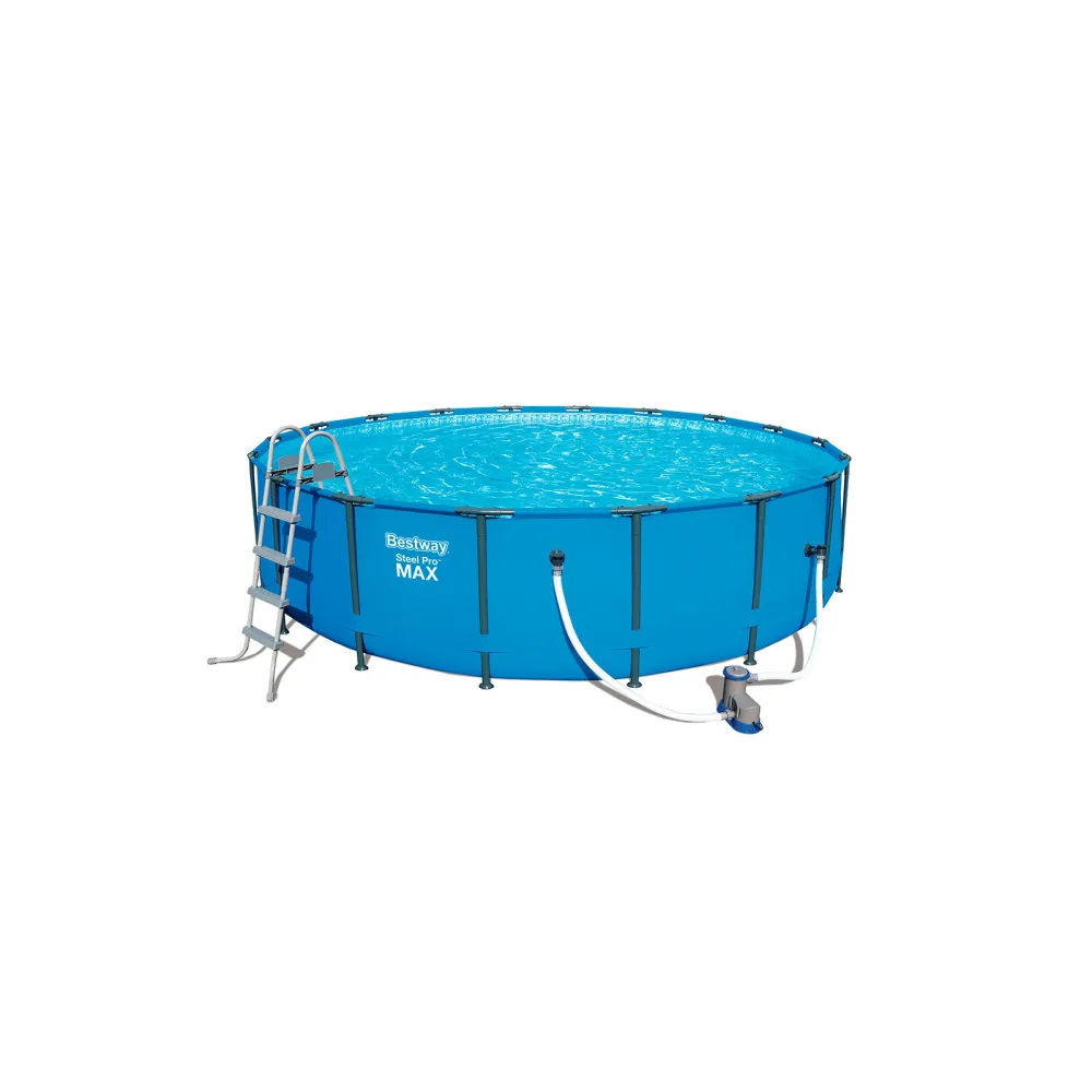 Piscina desmontable tubular Bestway acerado pro max 549x122 cm depuradora de