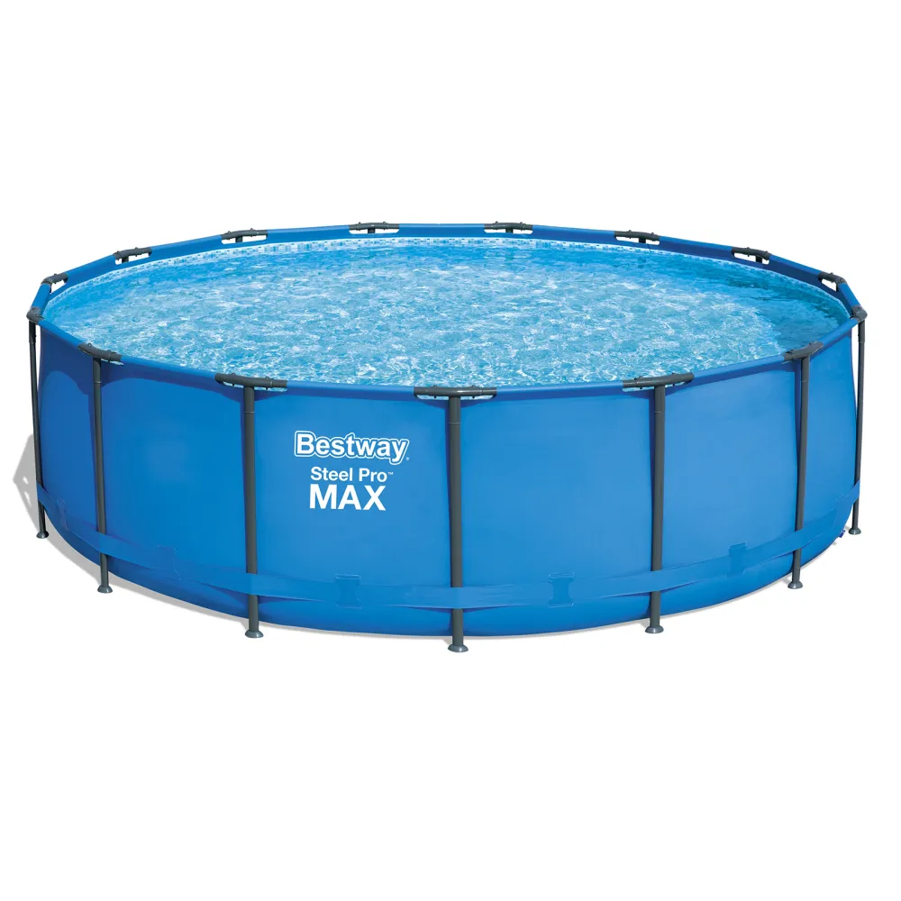 Piscina desmontable tubular Bestway acero pro 457x122 cm depuradora de aren