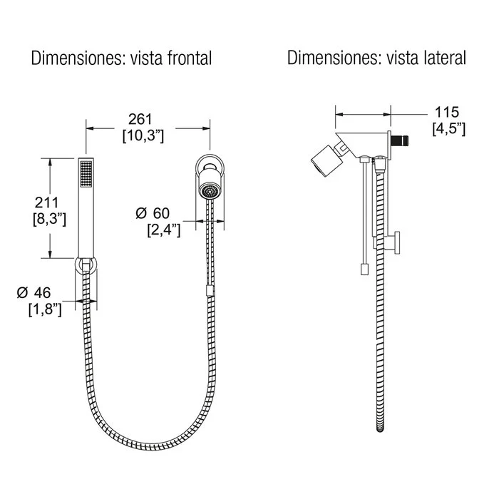 REGADERA TRADICIONAL CON DESVIADOR -RM12-H101