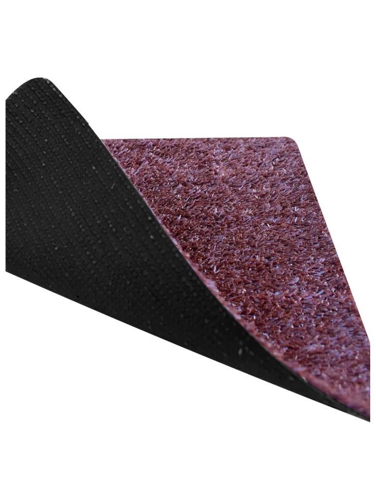 Rollo: 2x5 metros - césped artificial colorgrass 10mm marrón - rollos | r