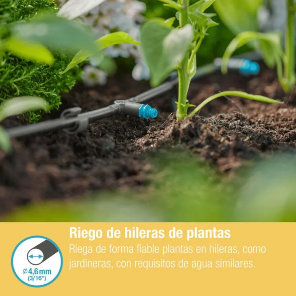 Sensor de Lluvia Gotero en linea 2 l/h x10 Microdripsystem Gardena