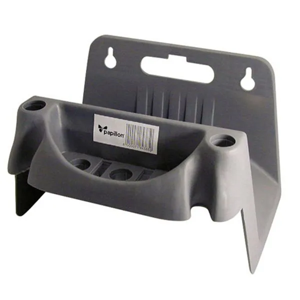 Soporte de pared para manguera Papillon gris