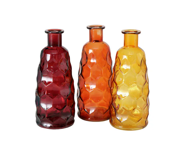 Figura de Exterior Jarrón decorativo JUDITHA surtido material cristal