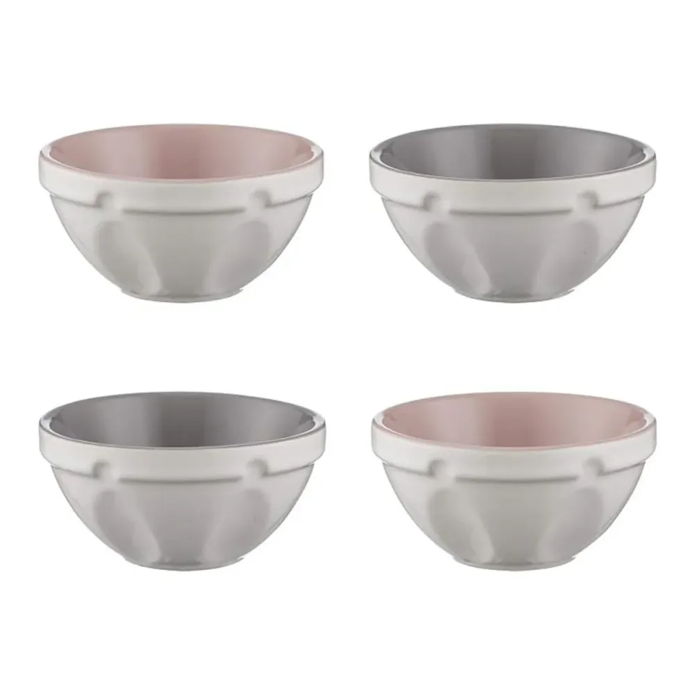 Set 4 Mason Cash loza bowls