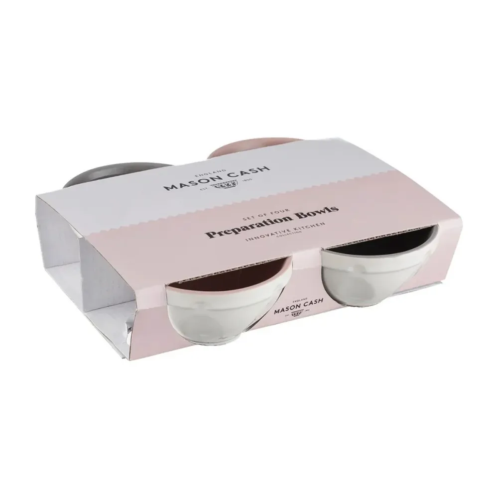 Set 4 Mason Cash loza bowls