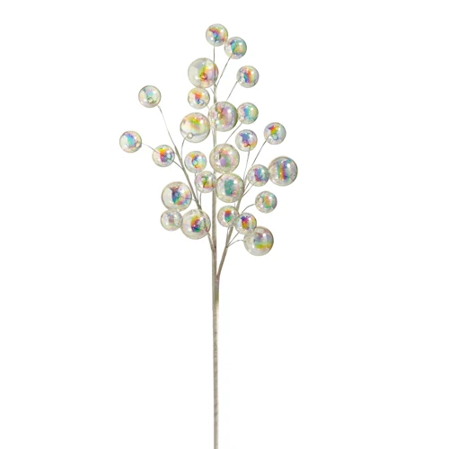 Vara esferas tornasol / Iridescent Ball Ornament Spray Resistente la Intemperie