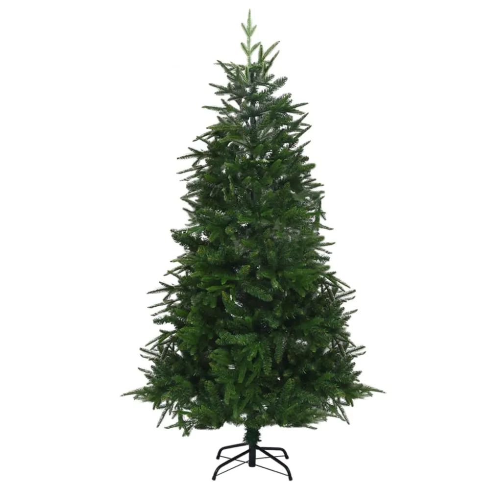 vidaXL árbol de navidad artificial con LED y bolas PVC&pe verde 240 cm | Resistente la Intemperie |