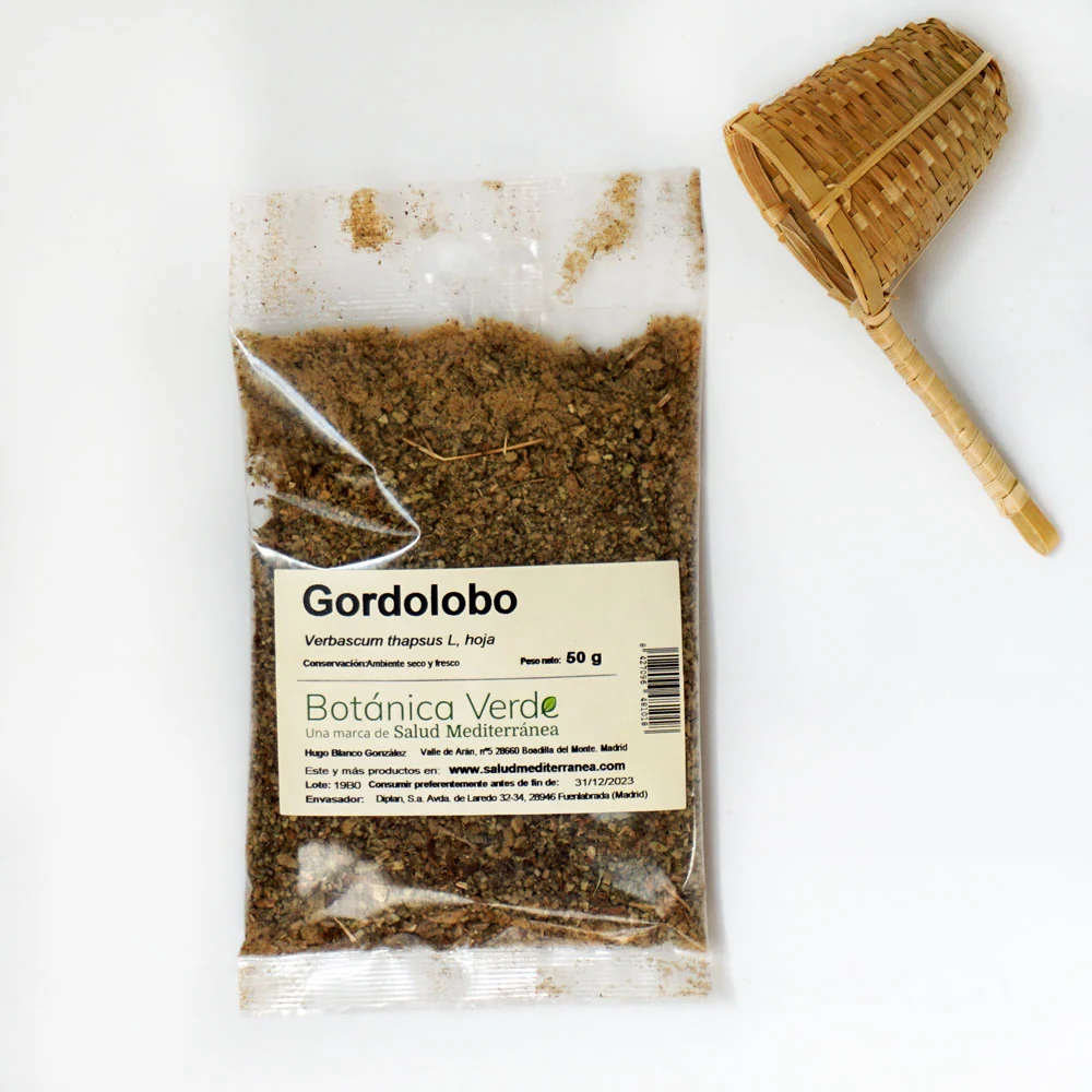 Gordolobo en hoja. Planta en bolsa - 50 gr. Botánica Verde para Cultivo de Hierbas