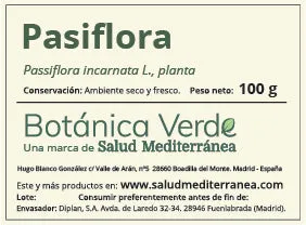 Profesional para Exteriores Pasiflora. Planta en bolsa - 100 gr. Botánica Verde
