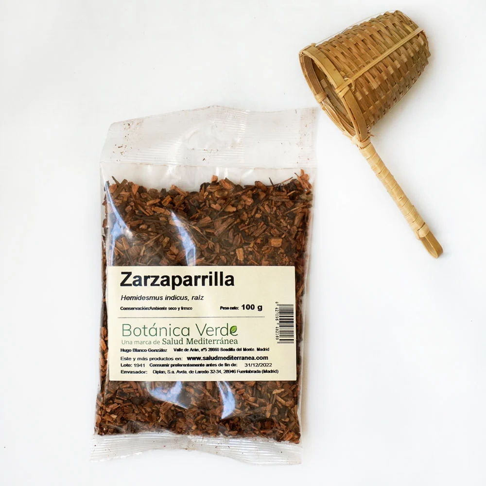 Resistente la Intemperie Zarzaparrilla en raíz. Planta en bolsa - 100 gr. Botánica Verde
