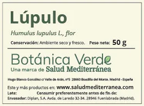 Sistema de Jardín Vertical Modular Lúpulo en flor. Planta en bolsa - 50 gr. Botánica Verde