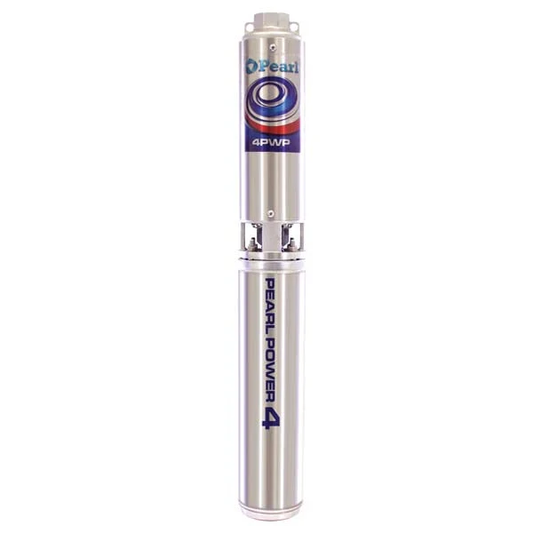 Bomba de Agua Sumergible Tipo Lapicero de 4" con 5 GPM de 0.5 1.5 Hp, Pearl