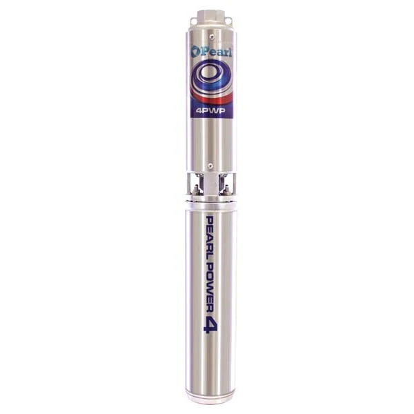 Bomba de Agua Sumergible Tipo Lapicero de 4" con 40 GPM de 1.5 7.5 Hp, Pearl
