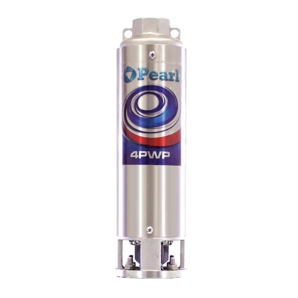 Bomba de Agua Sumergible Tipo Lapicero de 4" con 40 GPM de 1.5 7.5 Hp, Pearl