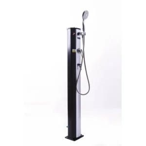 Ducha solar para piscina PVC fresco 8 - 20l + mezclador y nebulizador - ne