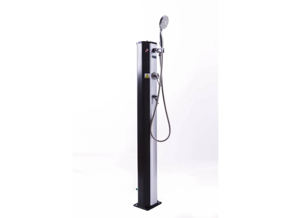 Ducha solar para piscina PVC nuevo 8 - 20l + mezclador y nebulizador - ne