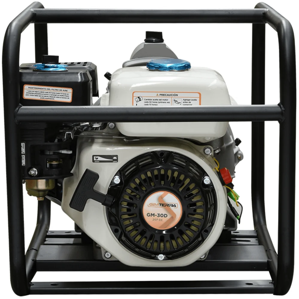 Equipo De Bombeo Para Agua Sucia Con Motor Gasolina 4 Tiempos Cilindrada 207cc 7HP Caudal 55m3/h