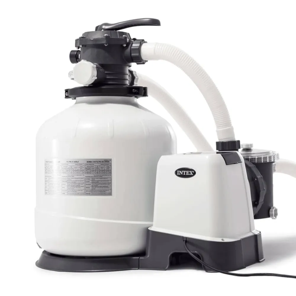 Intex depuradora de arena krystal klear 12 m³/h