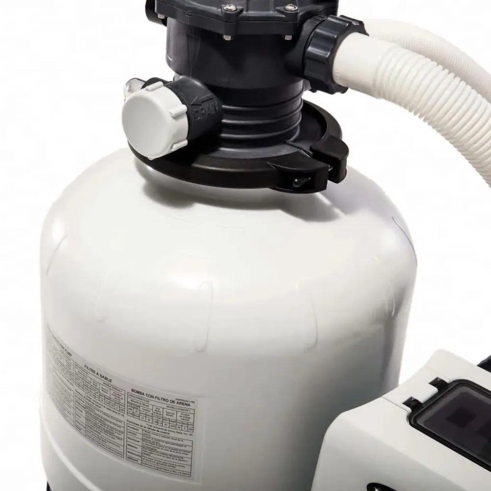 Intex depuradora de arena krystal klear 12 m³/h