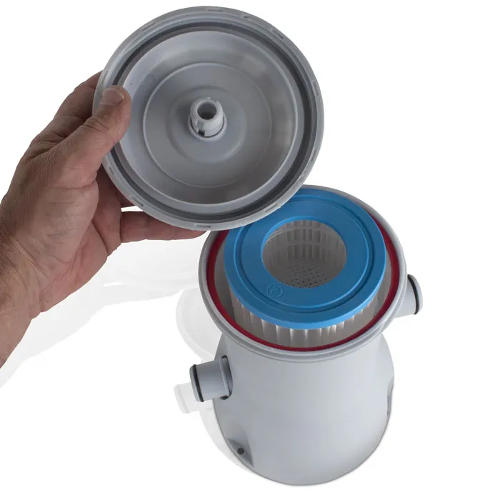 SKIMMER STANDARD GRE COMPLETO CON VALVULA IMPULSION PISCINAS GRE MARRON