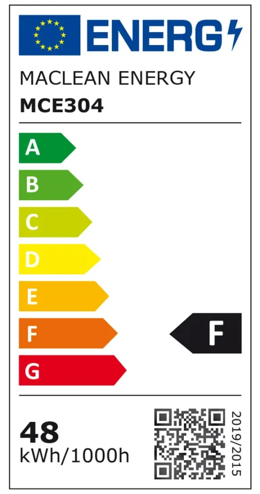 Bombilla LED Maclean, E27, 48 W, 220-240 V CA, blanco neutro, 4000 K, 5040 lm, MCE304 NW con Crecimiento Acelerado