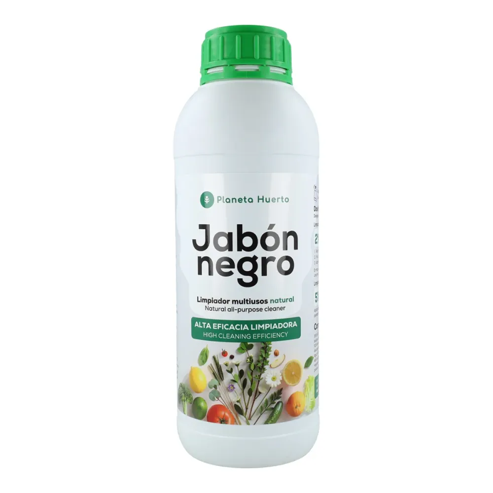 Jabón potásico Negro Planeta Huerto 1 L - 20W de Potencia