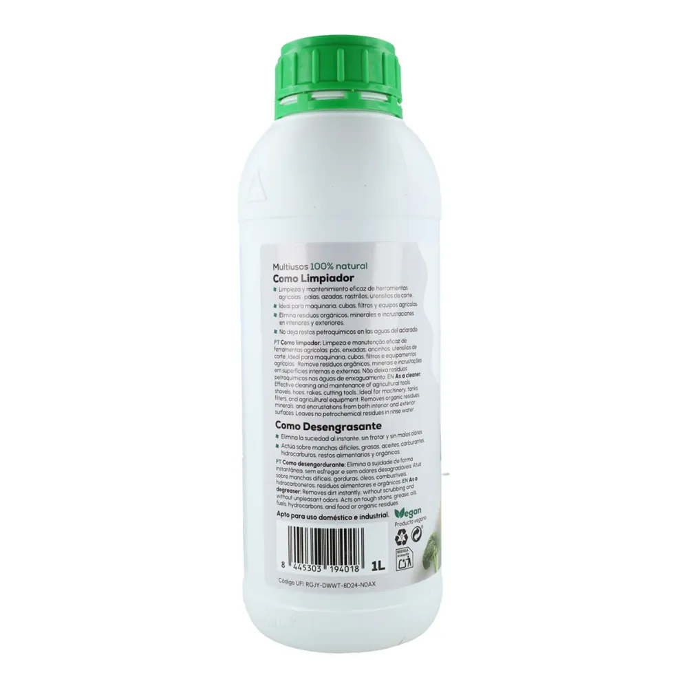 Jabón potásico Negro Planeta Huerto 1 L - 20W de Potencia