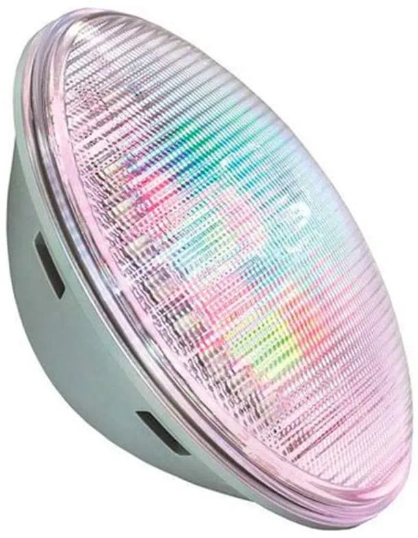 Soporte Ajustable COUSON Bombilla LED 18W RGB 12V con Control Remoto Sumergible Para piscina IP68 Vidrio