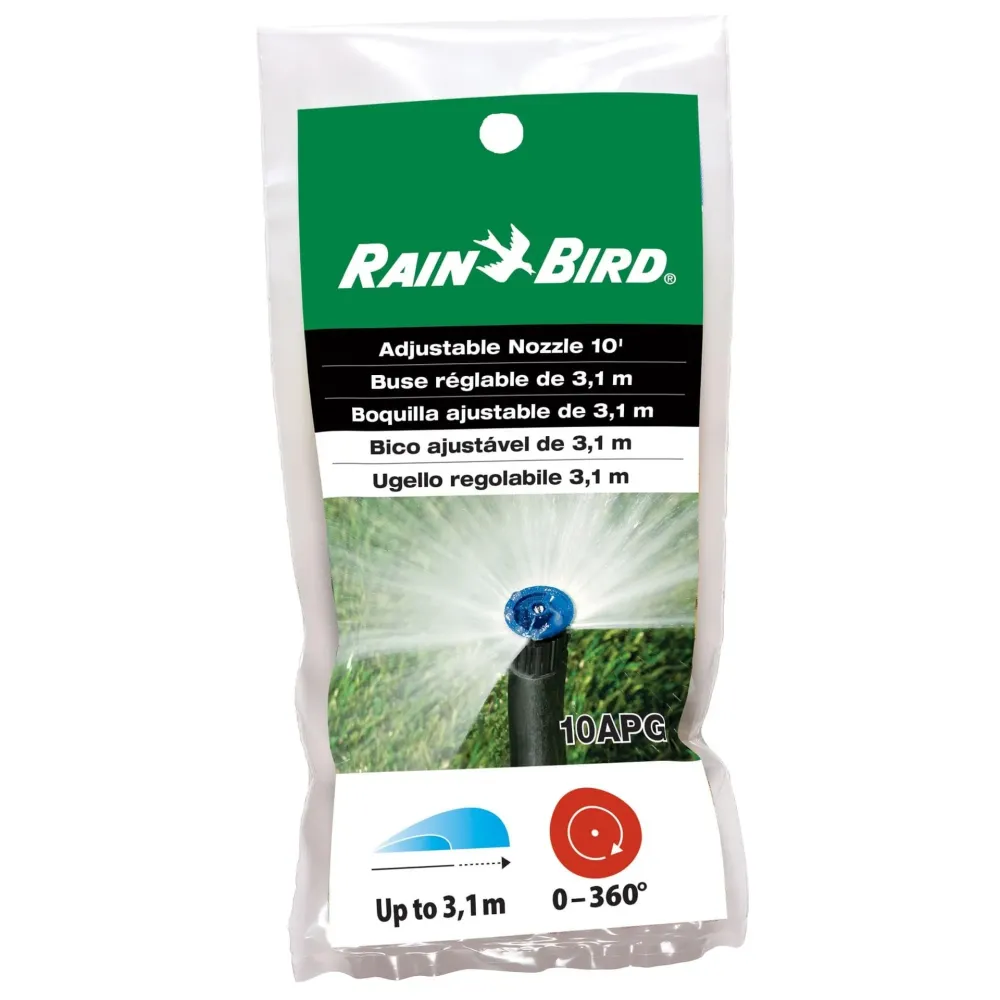 Boquilla regulable de 0 360° Rainbird 15VAN en Color Negro