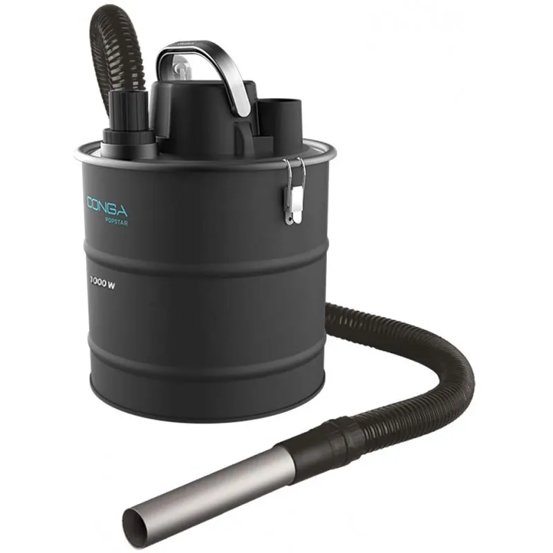 Cecotec aspirador cenizas conga popstar 10180 ash. 1000w boquilla de alumin Diseño Ergonómico