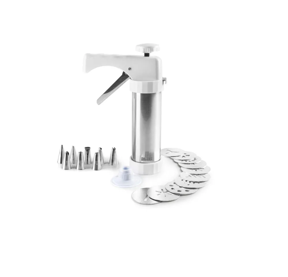 Pulverizador de Mochila de 16 Litros Churrera en Acero Inoxidable con Boquillas para Churros y Pasta
