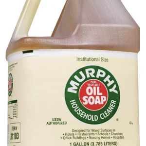 Limpiador líquido multiusos con aroma limón y aceite de Murphy, 1 galón.