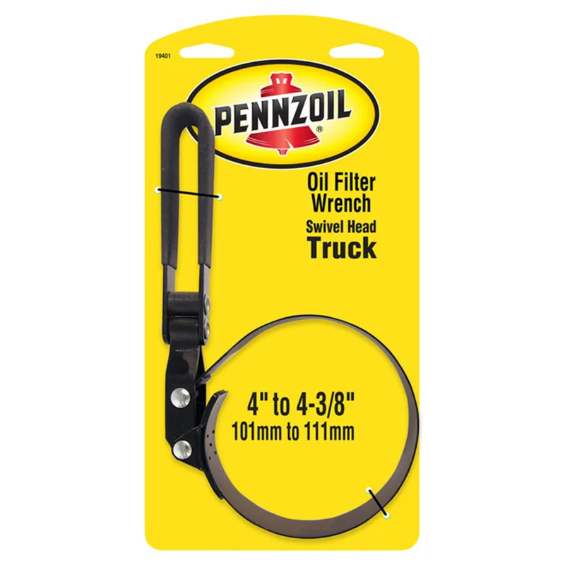 Llave de filtro de aceite de correa Pennzoil de 4-3/8 pulg.