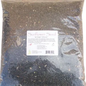 Semilla de Sahuaro Aceite Negro Semilla de Girasol 10 Libras. Sahuaro Seed And Feed Llc