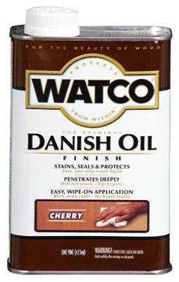 Aceite de cereza danés transparente Watco 1 pt.