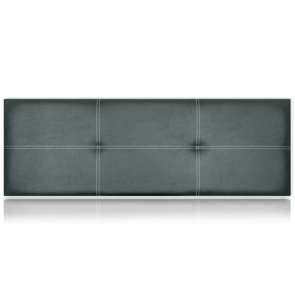Clarificador Liquido Cabeceros poseidón tapizado polipiel gris 115x50 de sonnomattress