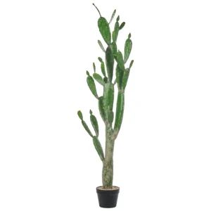 Planta artificial OPUNTIA CACTUS Verde Resistentes Sequí