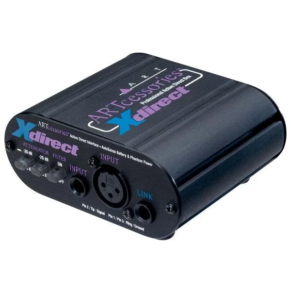 Cable de Extensión para Generador CAJA DIRECTA ACTIVA, CON CONTROLES DE PAD, TIERRA E INVERSOR DE POLARIDAD .R.T. XDIRECT