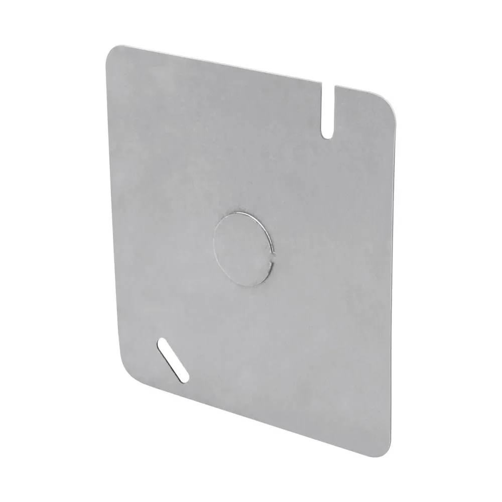 TAPA DE 4" X 4" PARA CAJA CUADRADA ECONOMICA TACH-4X4 VOLTECK con Garantí de 1 ño
