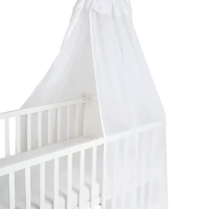 Baby Bed Canopy, Alabastro, 16% Cotton, 84% PES, (HxWxD) 160 x 250 x 0.5 cm