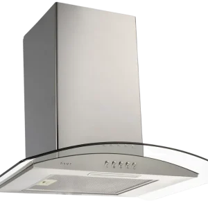 CAMPANA EXTRACTORA PARED ACERO INOXIDABLE Y CRISTAL 60 CM MODELO:CAMEXPA60AV con Patas Elevadoras