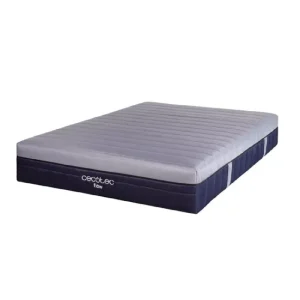 Cecotec Colchón Viscoelástico y Enfundable Flow e-Hybrid 90x190. 4 Capas, Muelles Ensacados SpringCore, Altura 28 cm, Firm...