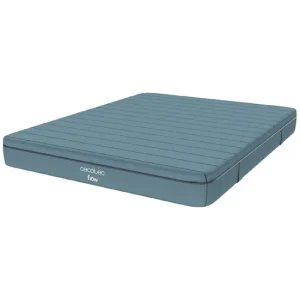 Cecotec Colchón Viscoelástico y Enfundable Flow Genuino + 90x190. 3 Capas, Altura 28 cm, Firmeza Alta, Núcleo Perfilado de...